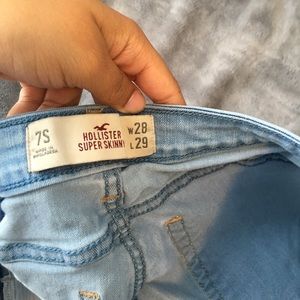 Hollister super skinny jeans